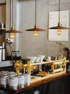 Elrenwyn Walnut Pendant Light-Moonnatur