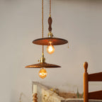 Elrenwyn Walnut Pendant Light-Moonnatur