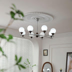 Quenis Walnut Chandelier-Moonnatur