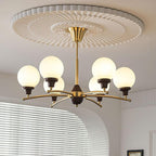 Quenis Walnut Chandelier-Moonnatur