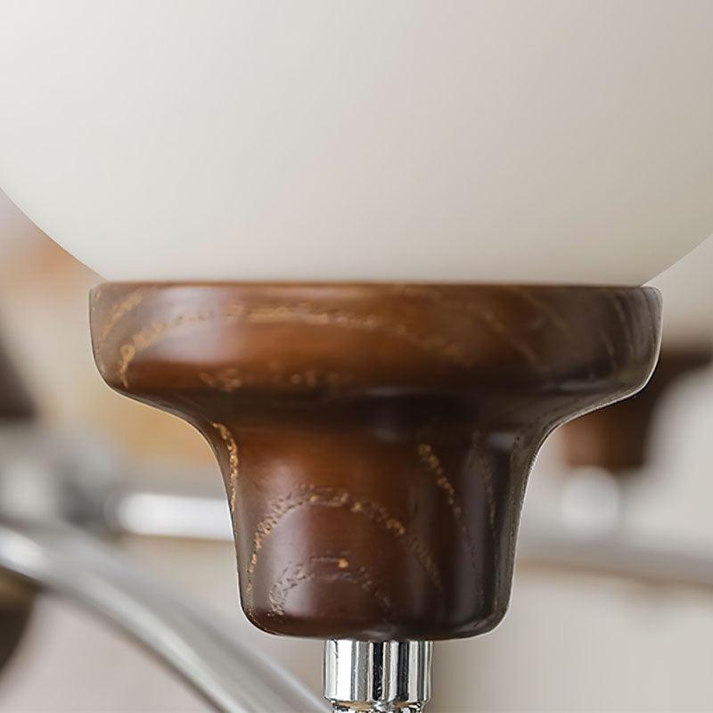 Quenis Walnut Chandelier-Moonnatur