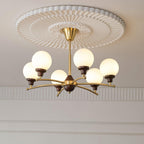 Quenis Walnut Chandelier-Moonnatur