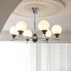 Quenis Walnut Chandelier-Moonnatur