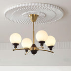 Quenis Walnut Chandelier-Moonnatur