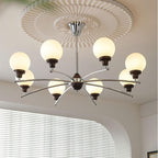 Quenis Walnut Chandelier-Moonnatur