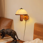 Valenena Oak Wood Wall Light-Moonnatur