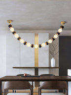 Serenaria Wood Chandelier-Moonnatur