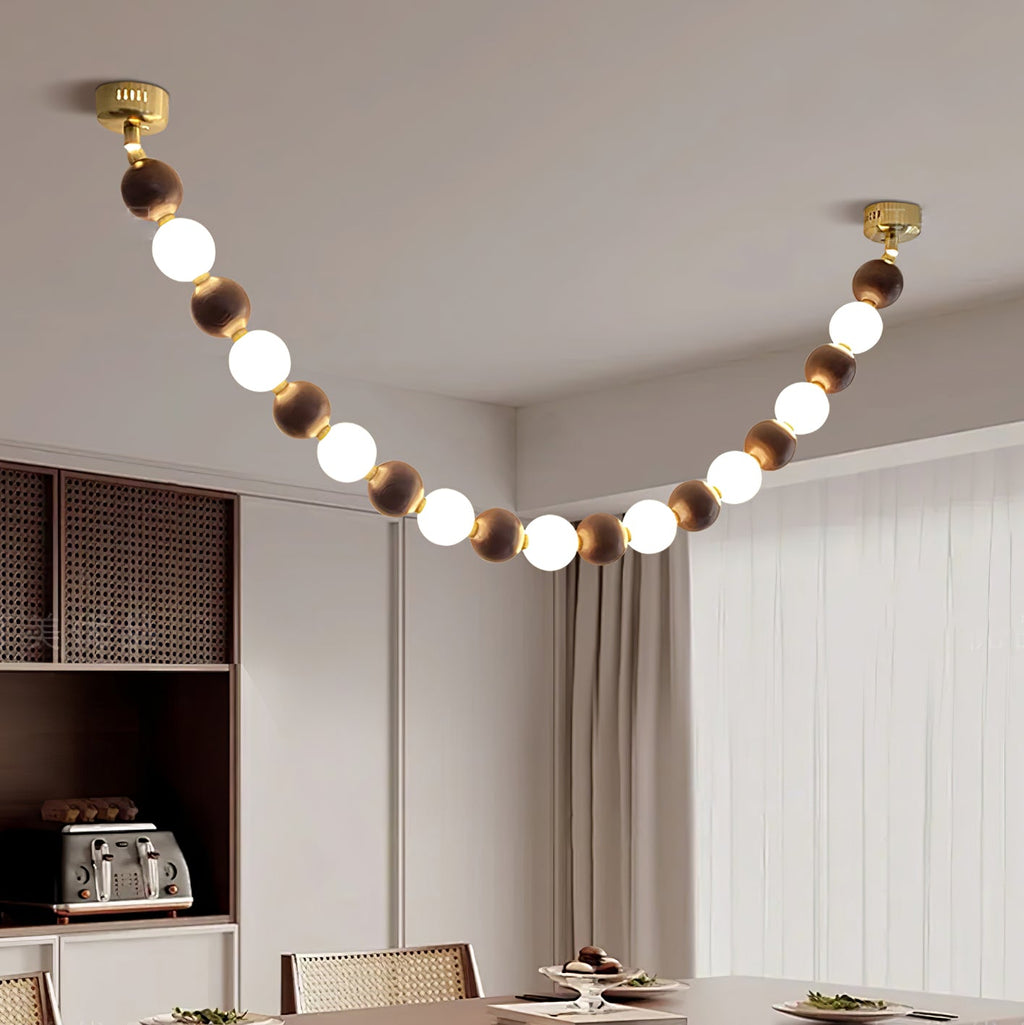 Serenaria Wood Chandelier-Moonnatur
