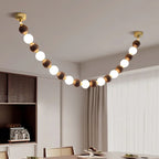 Serenaria Wood Chandelier-Moonnatur