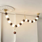 Serenaria Wood Chandelier-Moonnatur