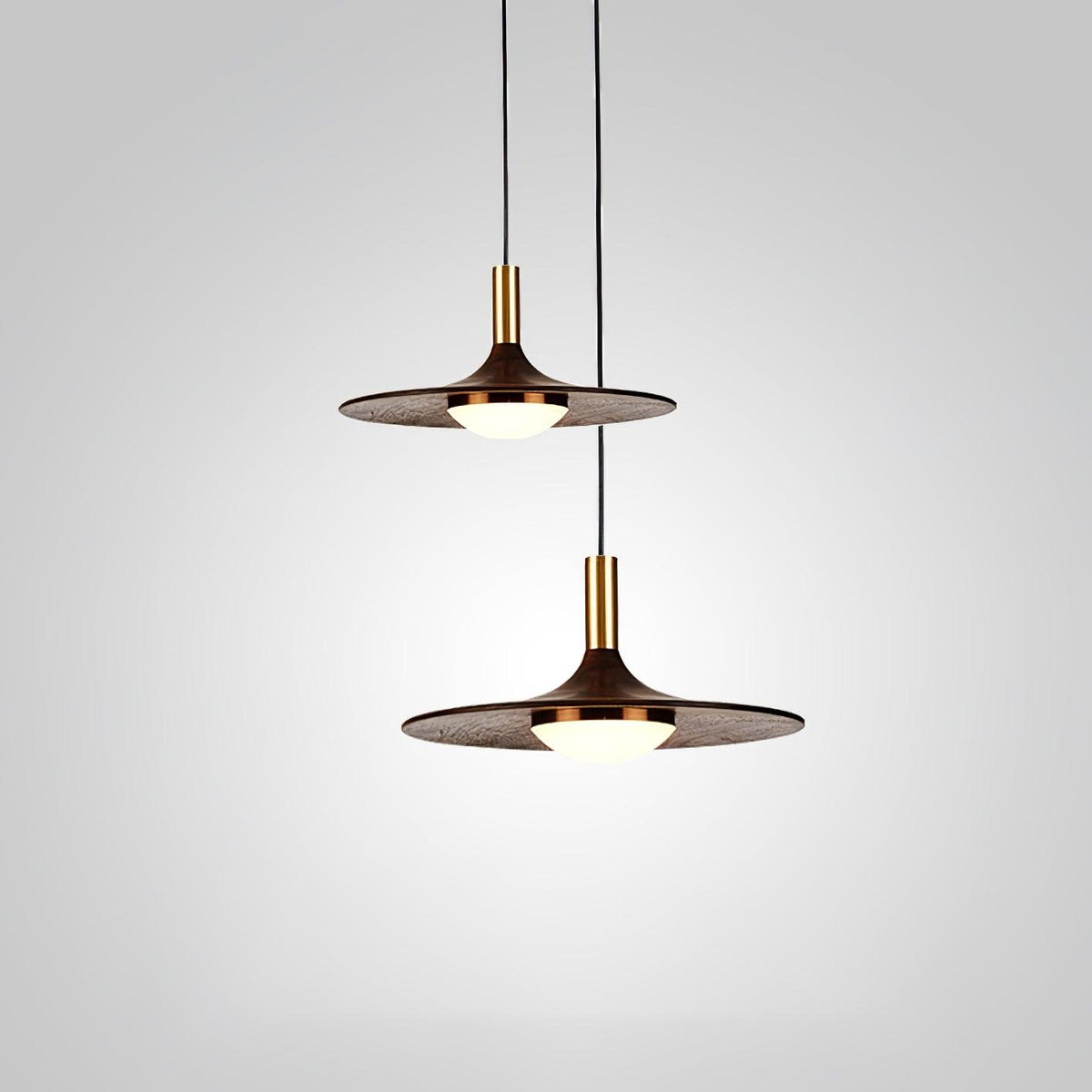 Bellwyn Wood Pendant Light-Moonnatur