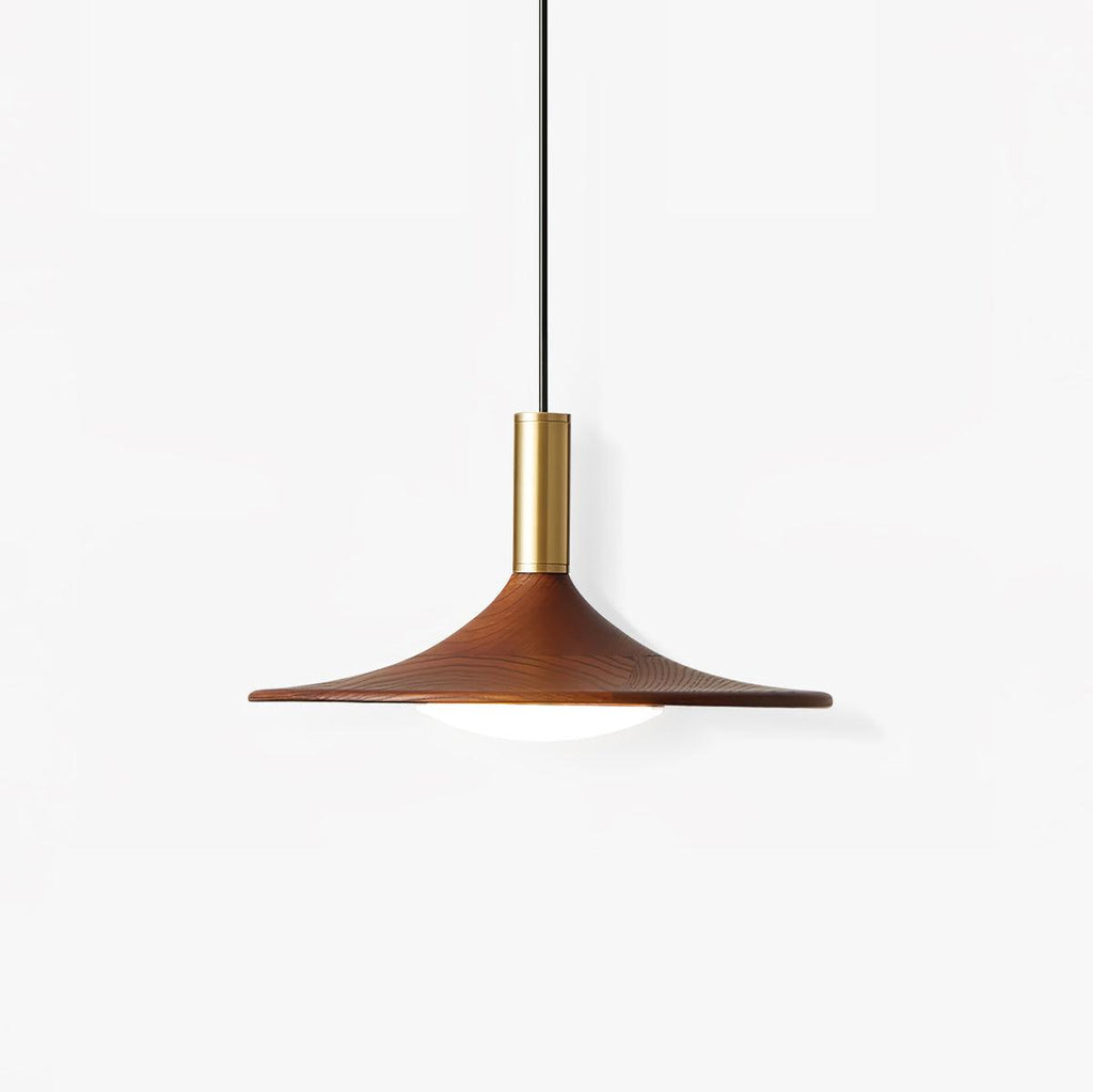 Bellwyn Wood Pendant Light-Moonnatur