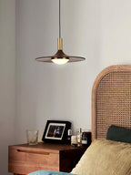 Bellwyn Wood Pendant Light-Moonnatur