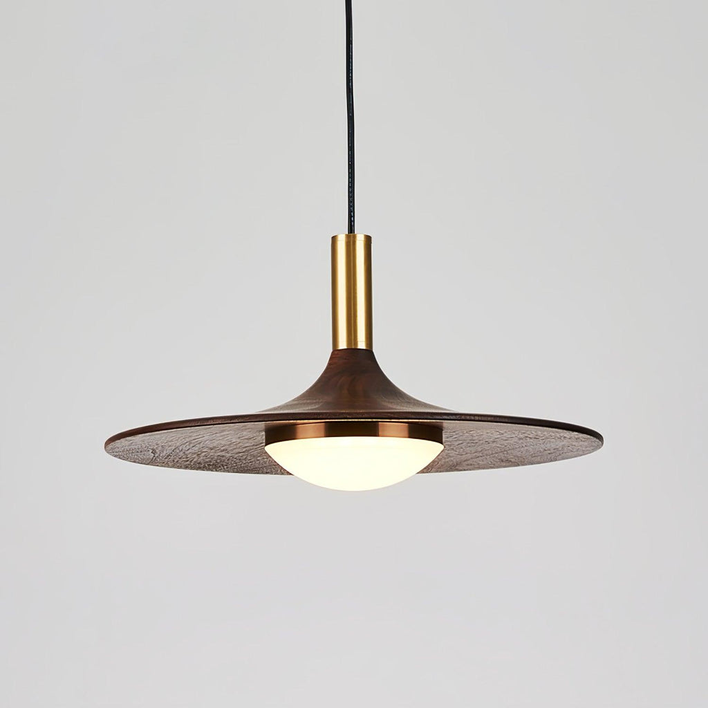 Bellwyn Wood Pendant Light-Moonnatur