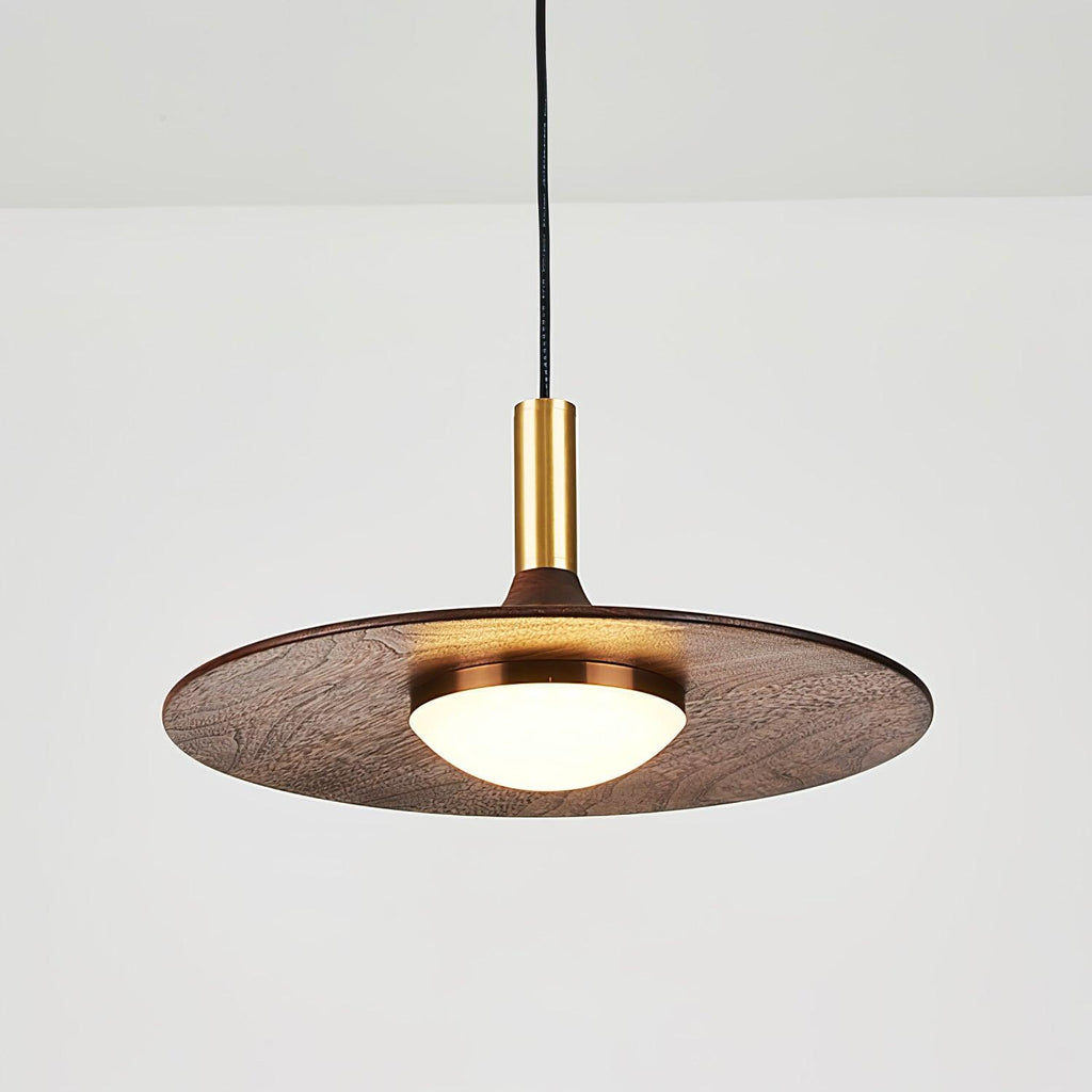 Bellwyn Wood Pendant Light-Moonnatur