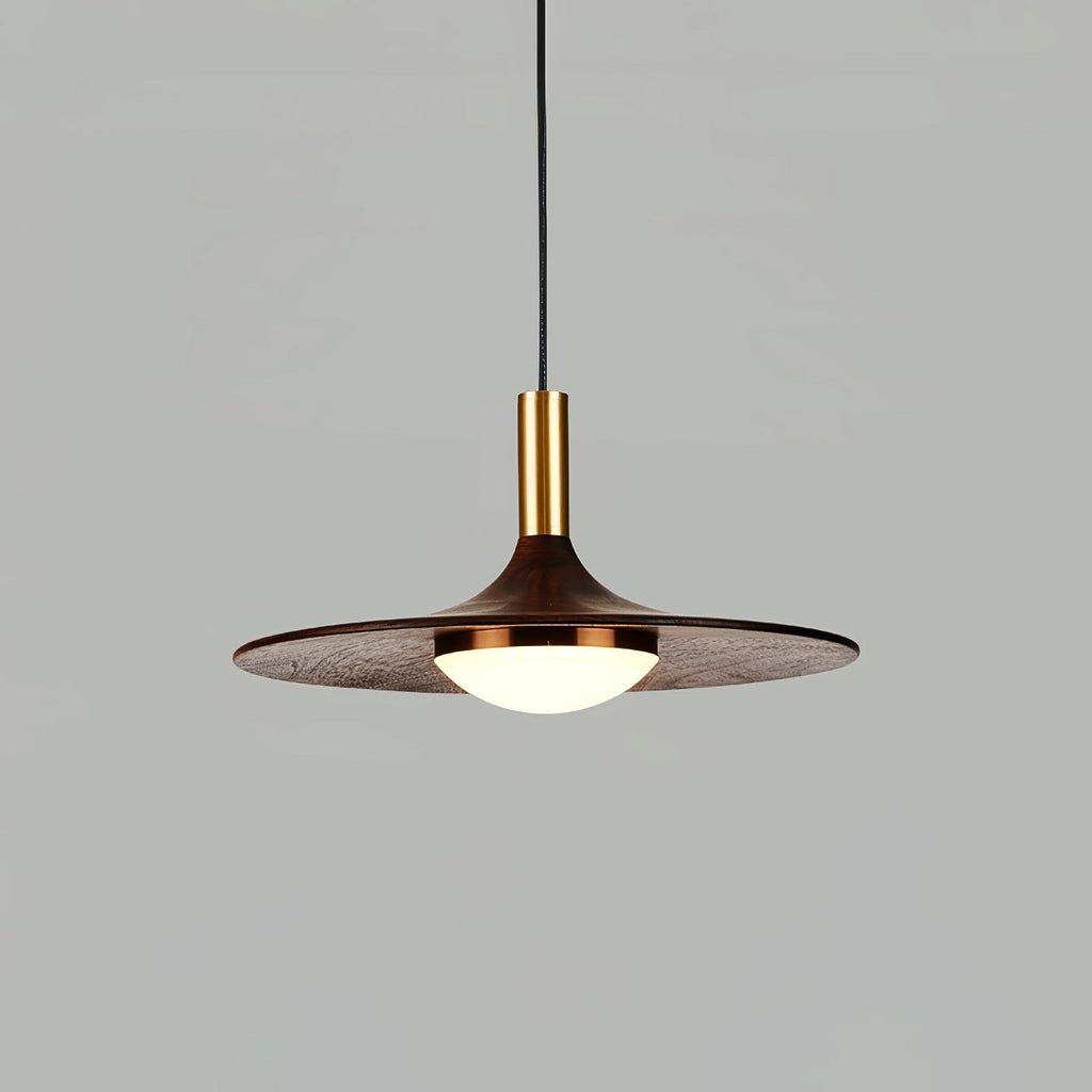 Bellwyn Wood Pendant Light-Moonnatur