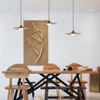 Bellwyn Wood Pendant Light-Moonnatur