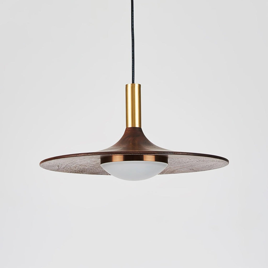 Bellwyn Wood Pendant Light-Moonnatur