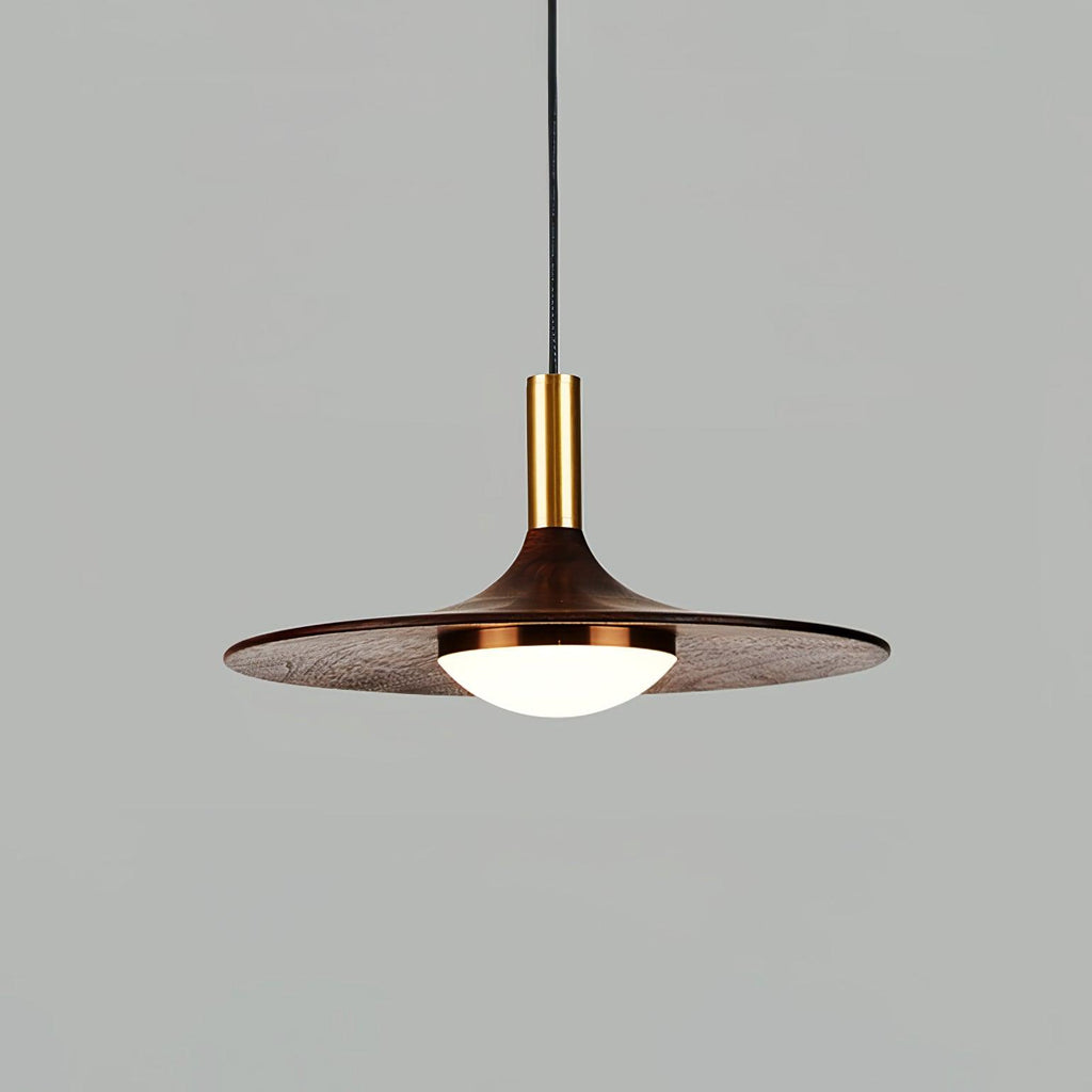 Bellwyn Wood Pendant Light-Moonnatur