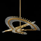 Hildenenora Acrylic Chandelier-Moonnatur