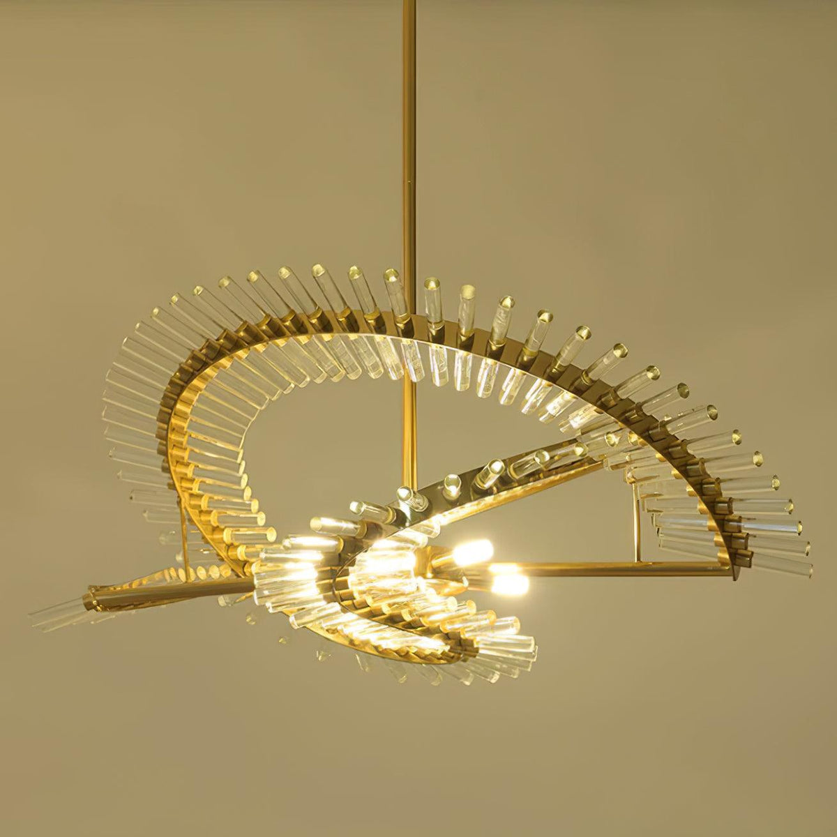 Hildenenora Acrylic Chandelier-Moonnatur