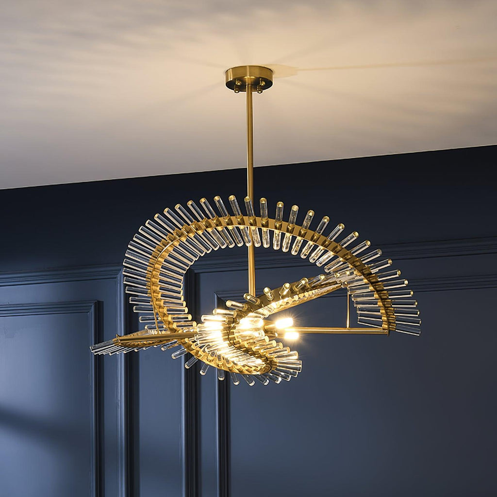 Hildenenora Acrylic Chandelier-Moonnatur