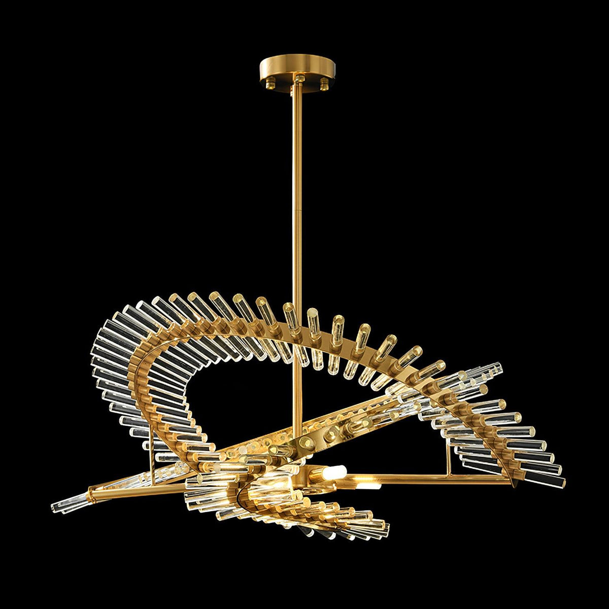 Hildenenora Acrylic Chandelier-Moonnatur