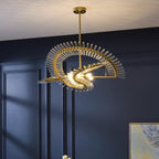 Hildenenora Acrylic Chandelier-Moonnatur