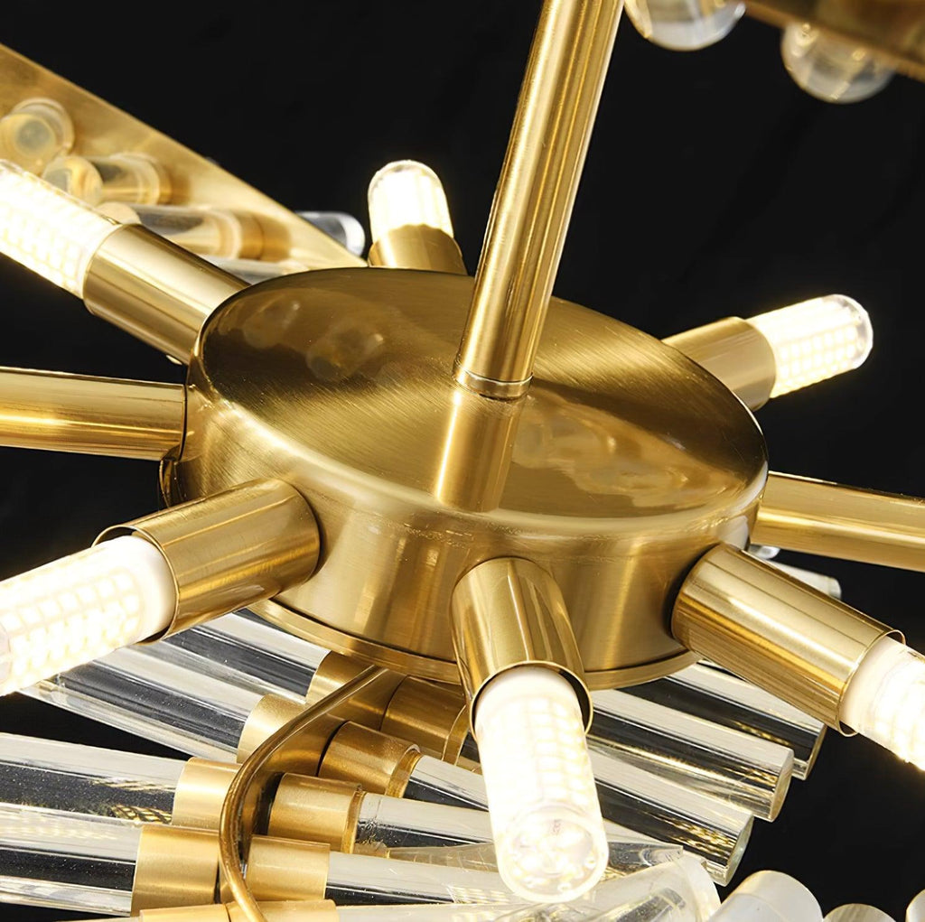 Hildenenora Acrylic Chandelier-Moonnatur