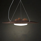 Renia Wood Pendant Light-Moonnatur