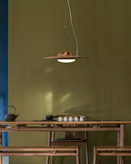 Renia Wood Pendant Light-Moonnatur