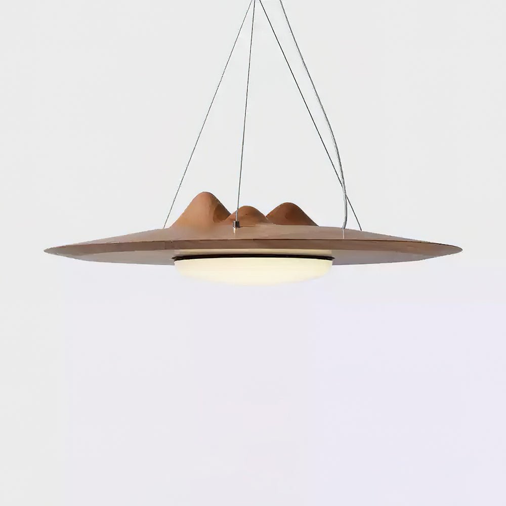 Renia Wood Pendant Light-Moonnatur