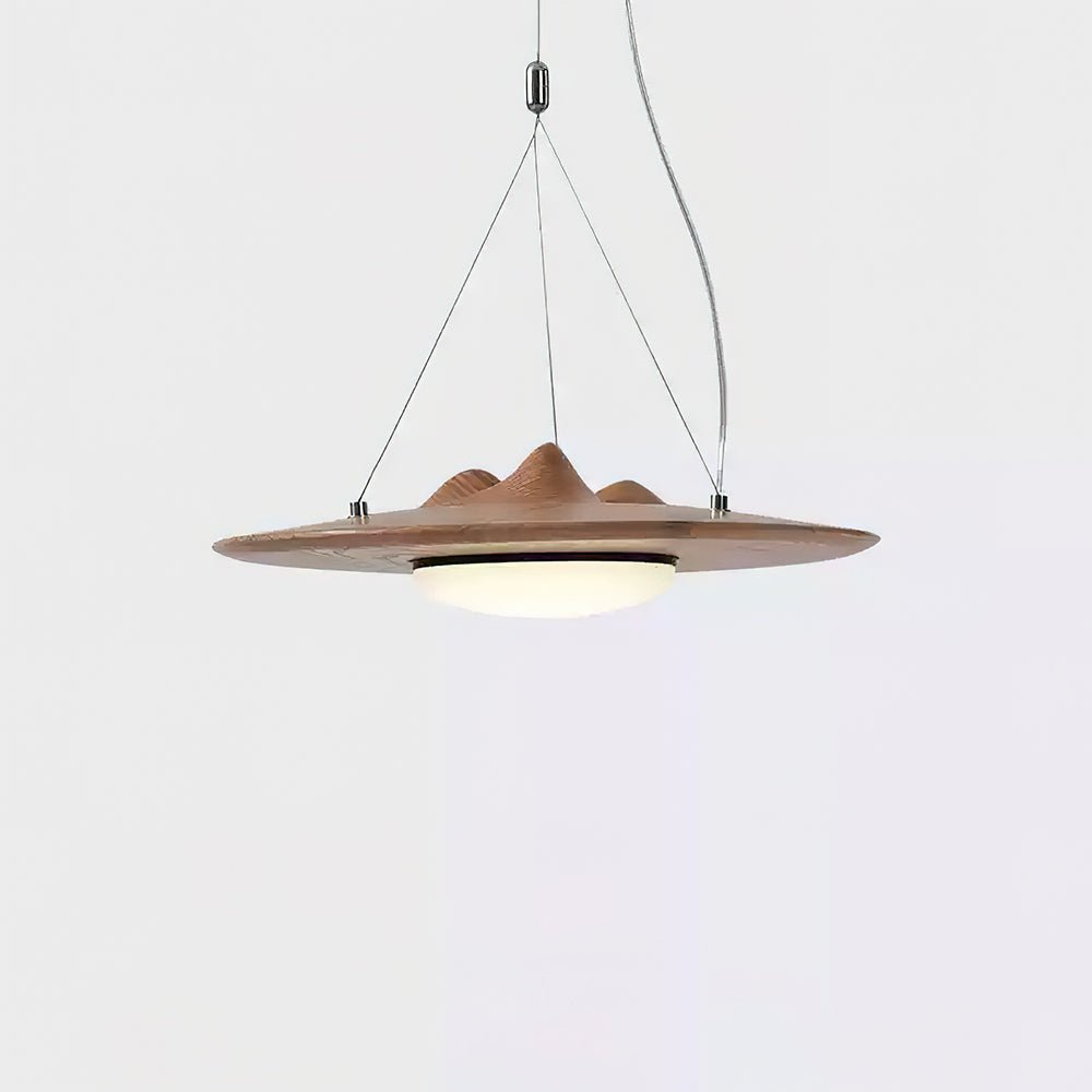 Renia Wood Pendant Light-Moonnatur