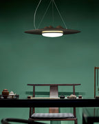 Renia Wood Pendant Light-Moonnatur