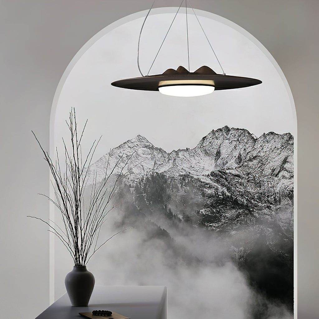 Renia Wood Pendant Light-Moonnatur