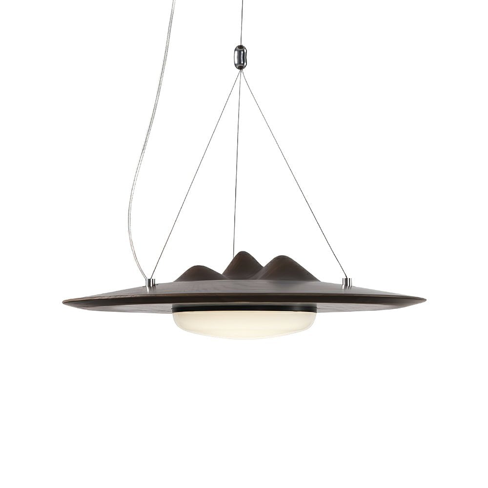 Renia Wood Pendant Light-Moonnatur