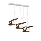 Embria Wood Chandelier-Moonnatur