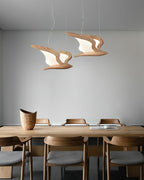 Embria Wood Chandelier-Moonnatur