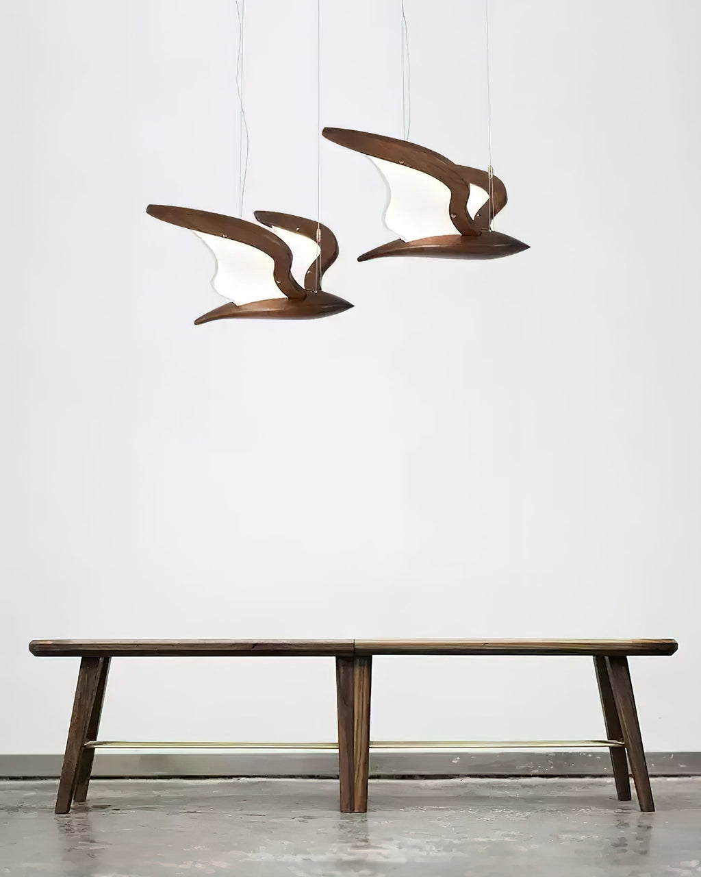 Embria Wood Chandelier-Moonnatur