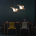 Embria Wood Chandelier-Moonnatur