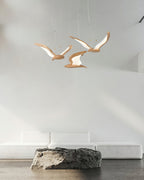 Embria Wood Chandelier-Moonnatur