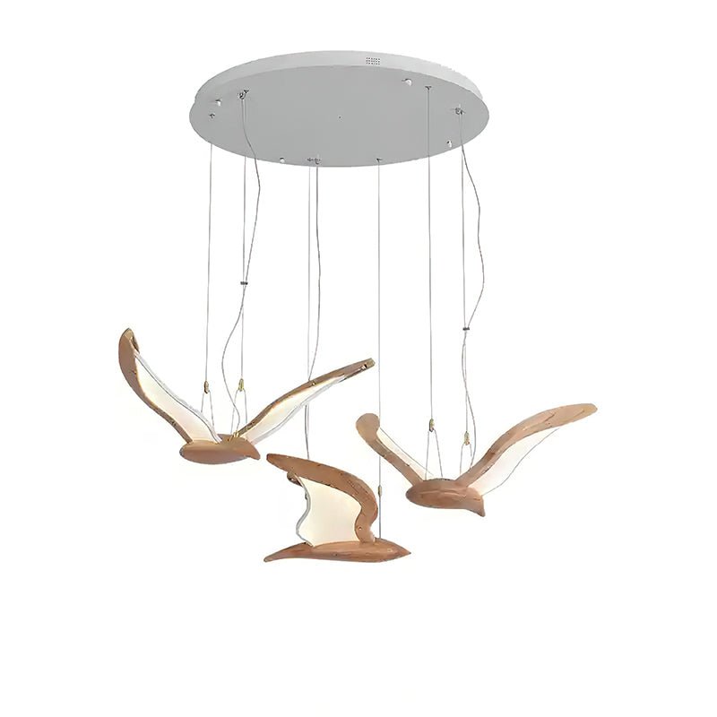 Embria Wood Chandelier-Moonnatur