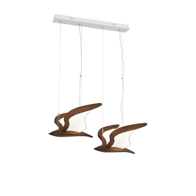 Embria Wood Chandelier-Moonnatur
