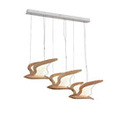 Embria Wood Chandelier-Moonnatur
