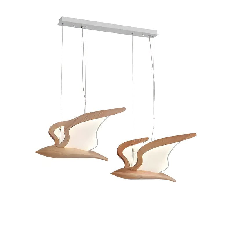 Embria Wood Chandelier-Moonnatur