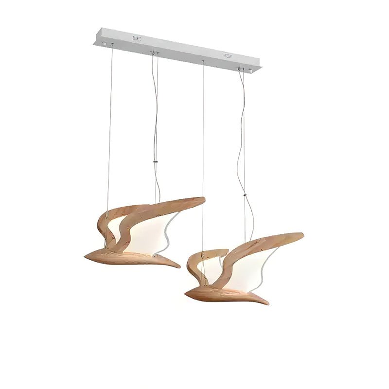 Embria Wood Chandelier-Moonnatur