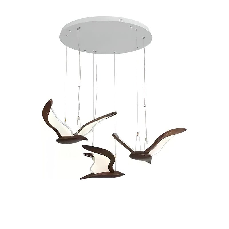 Embria Wood Chandelier-Moonnatur