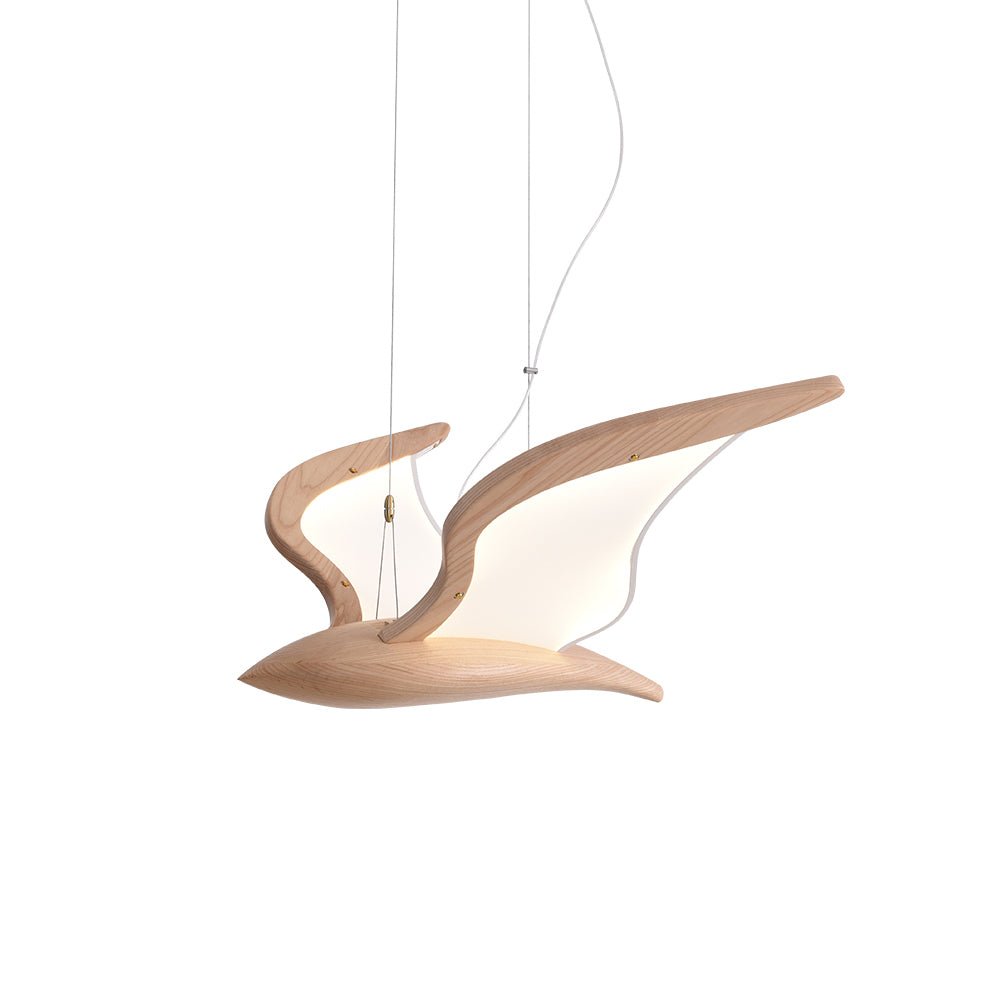 Embria Wood Chandelier-Moonnatur