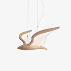 Embria Wood Chandelier-Moonnatur