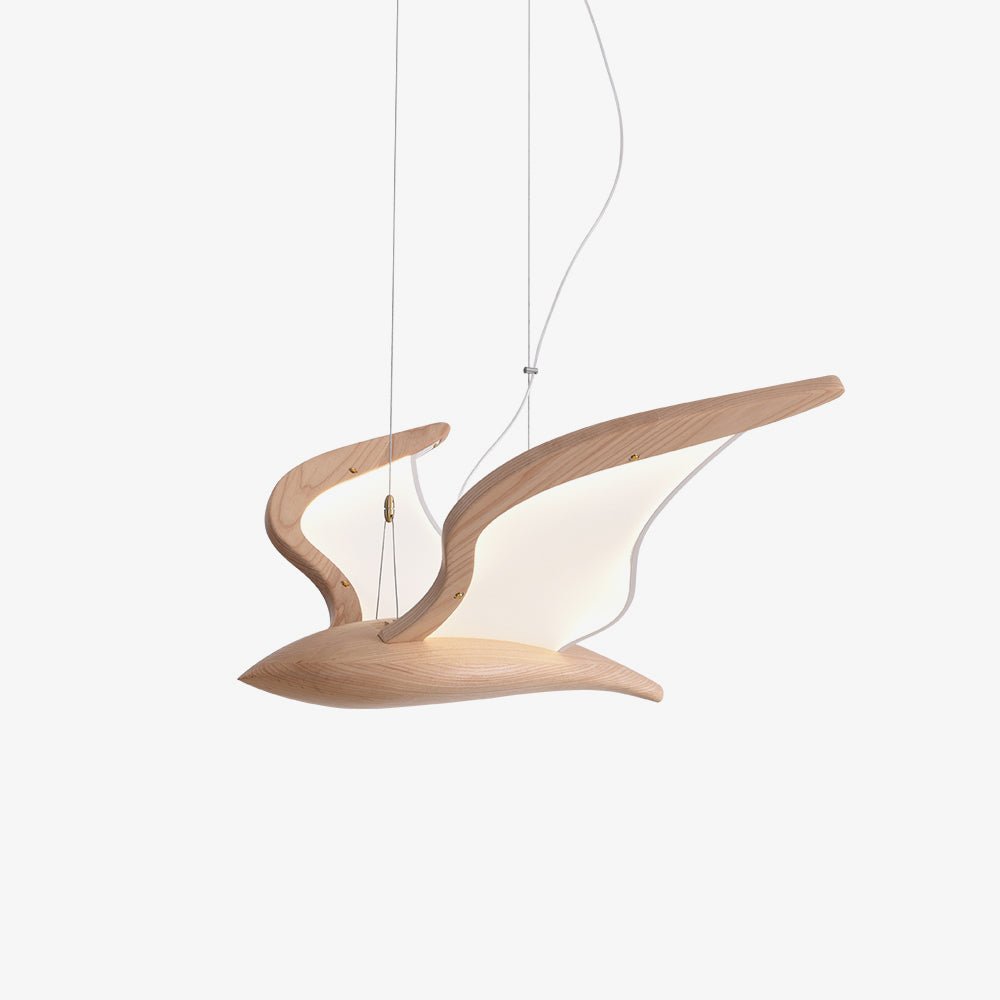 Embria Wood Chandelier-Moonnatur